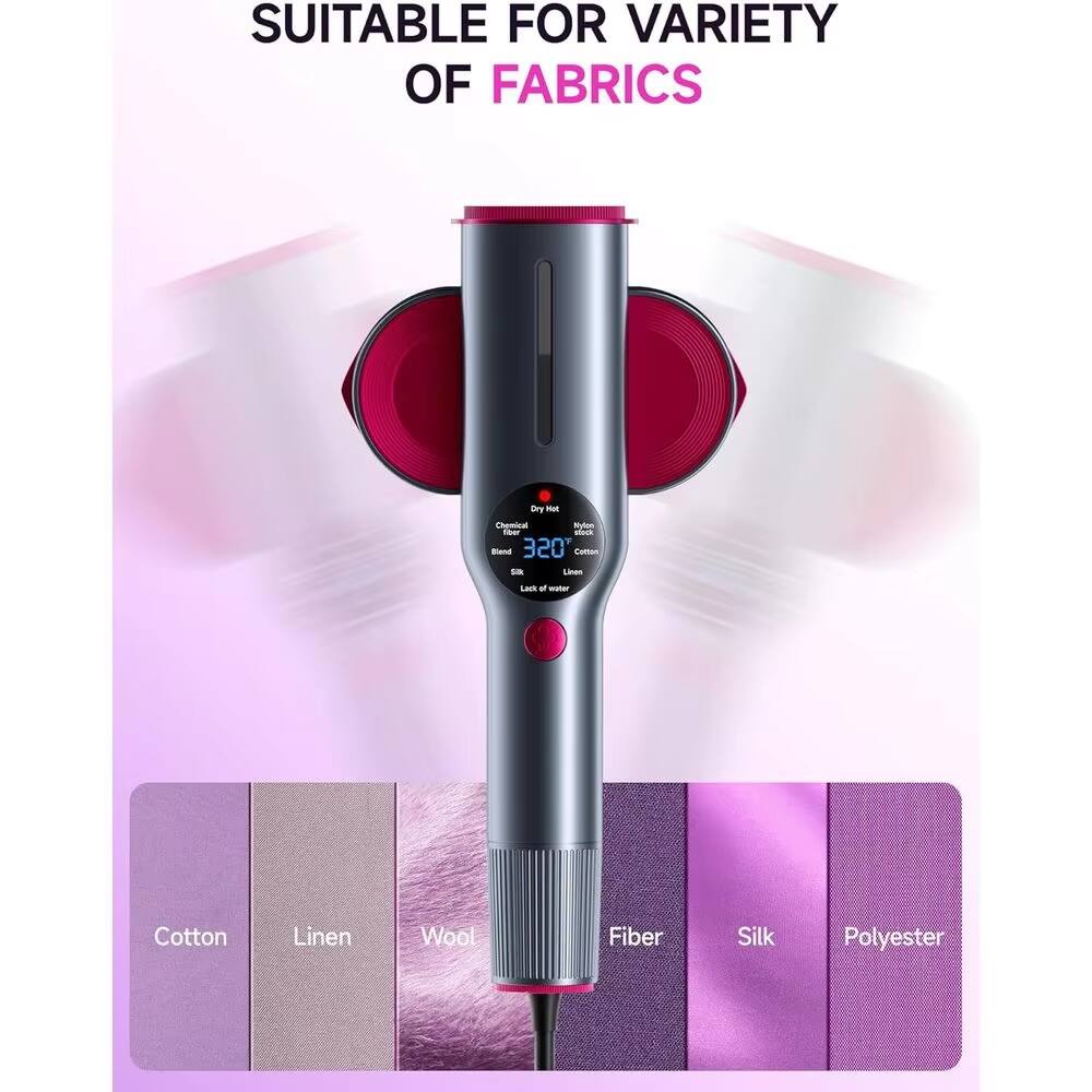 SUITABLE FOR VARIETY OF FABRICS

- Cotton
- Linen
- Wool
- Fiber
- Silk
- Polyester