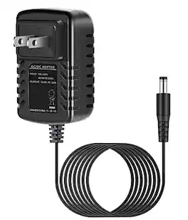 DORLUKFU - 12V AC Home Adapter Massager Charger Power Cord Compatible for Snailax,Etekcity, EAshuhe,Blue Elf,PerkyPack Back Neck