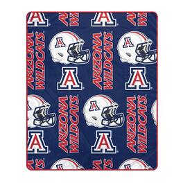 Pegasus - Arizona Wildcats 50" x 60" Homefield Stacked Logos Ultra Soft Blanket - Multicolor