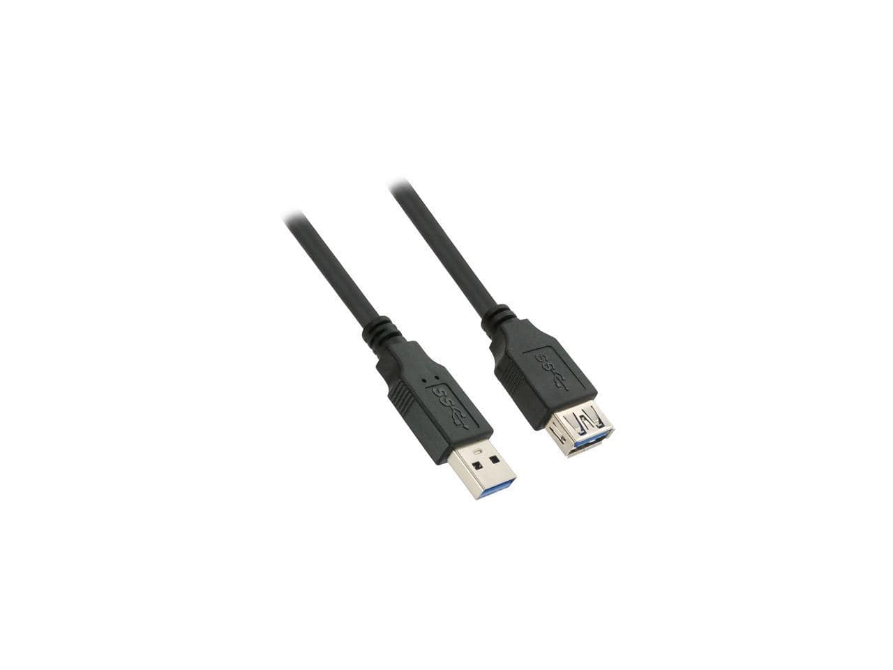 Nippon Labs - 50USB3-AAF-15-BK Black USB 3.0 A Male to A Female Extension Cable