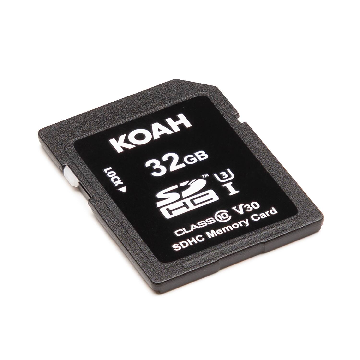 KOAH 32GB SDHC Memory Card CLASS 10 V30