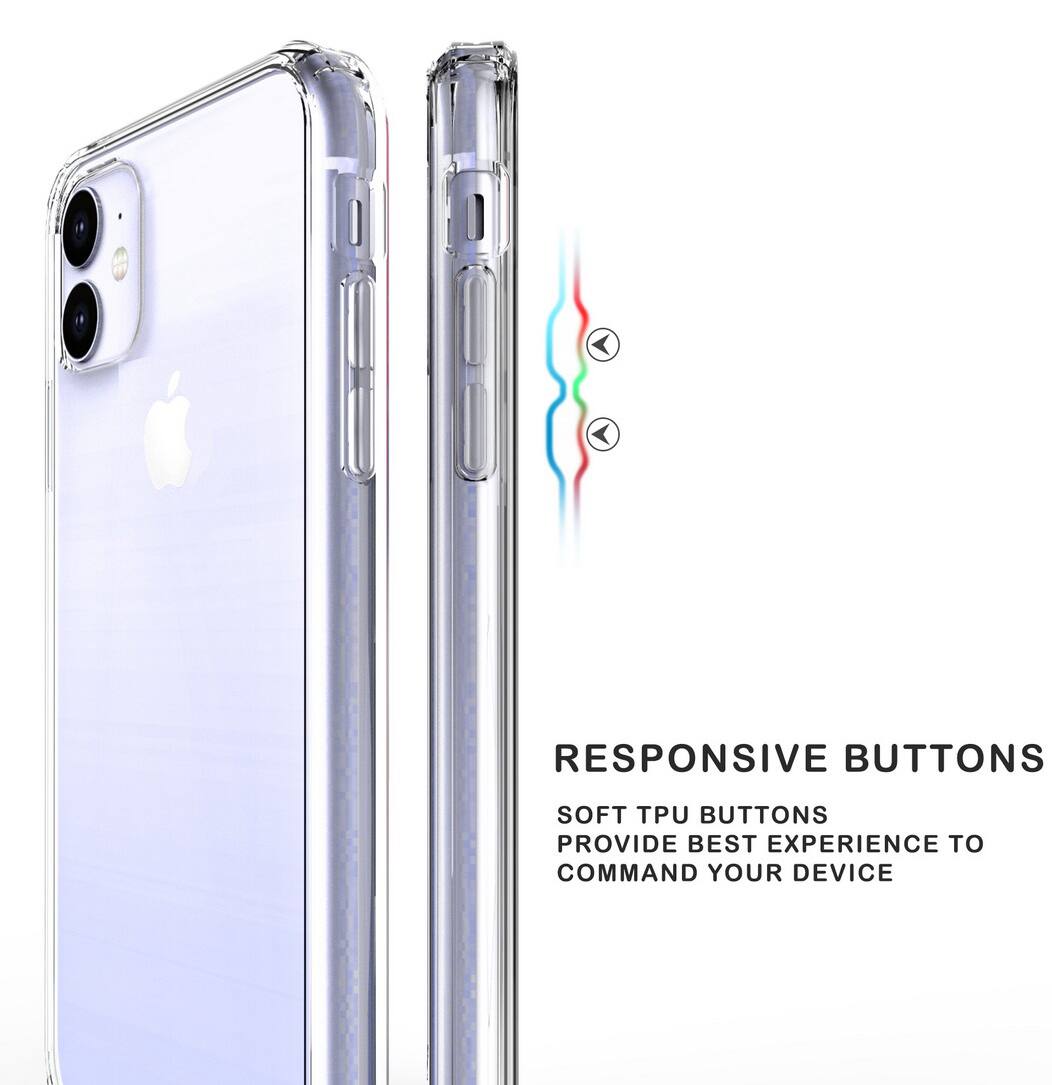 RESPONSIVE BUTTONS  
SOFT TPU BUTTONS PROVIDE BEST EXPERIENCE TO COMMAND YOUR DEVICE
