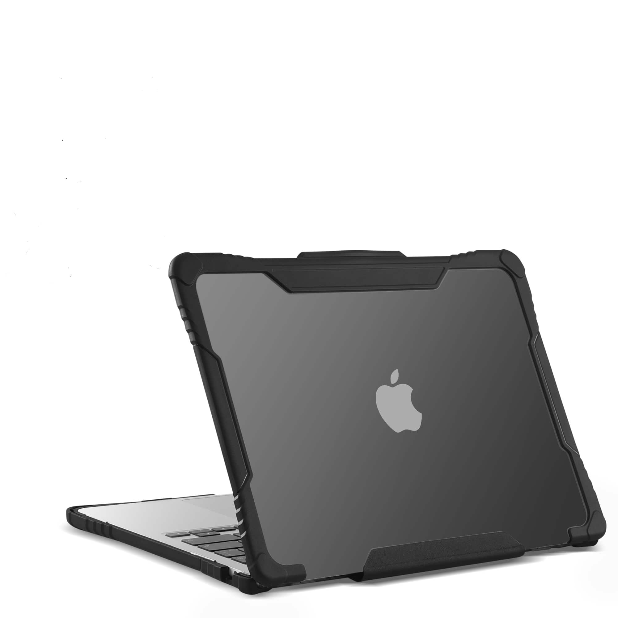 Best Buy Techprotectus Shockproof rugged case that fits the 2022 2024 MacBook Air 13.6 with Apple M2 M3 Chip. Black TP RBK MA13M2