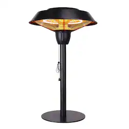 ZACHVO - 5100 Electric Tabletop Patio Heater - Black
