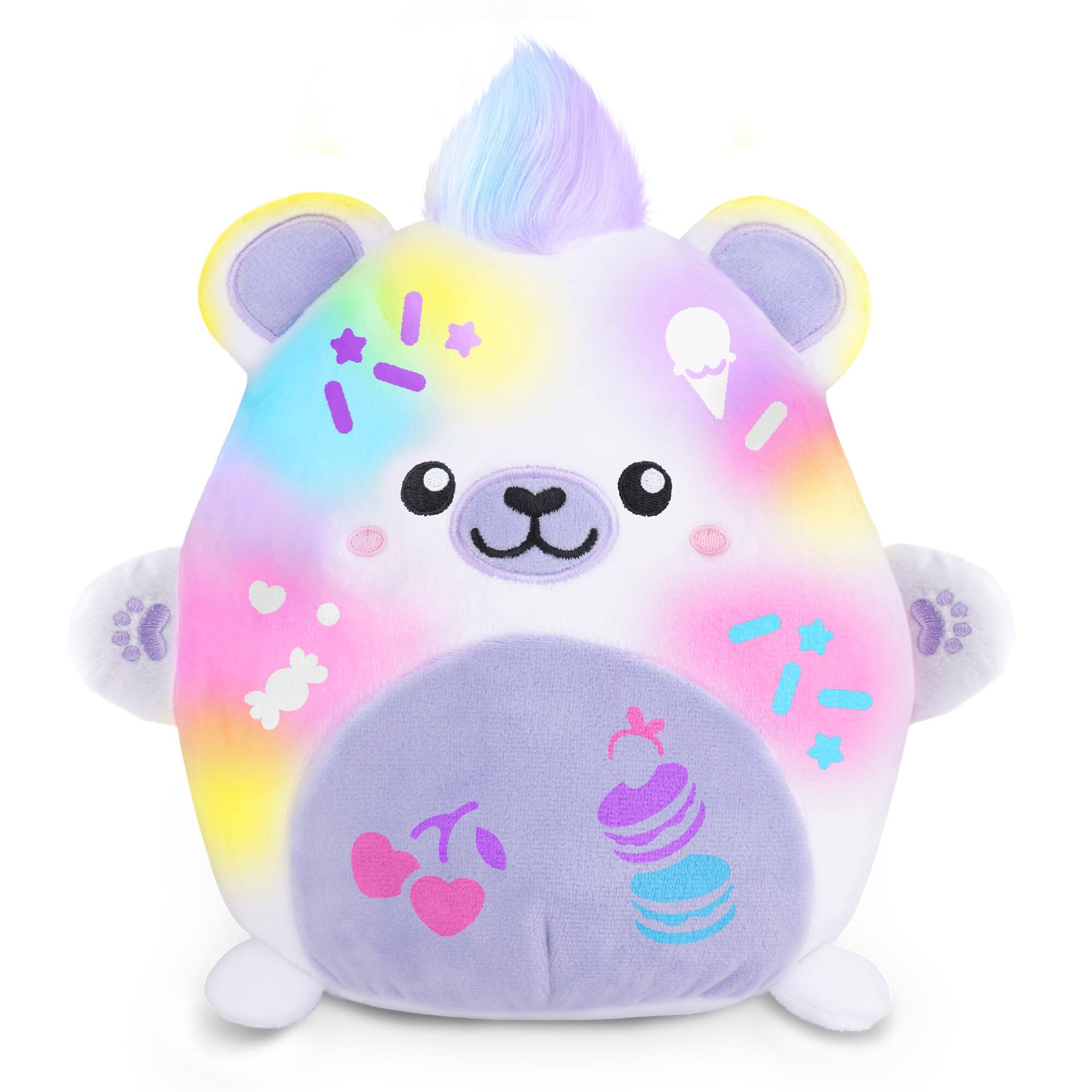 Alt View 6. Canal Toys - Airbrush Plush Kawaii Bear – DIY Squishy Plush Decorating Kit.