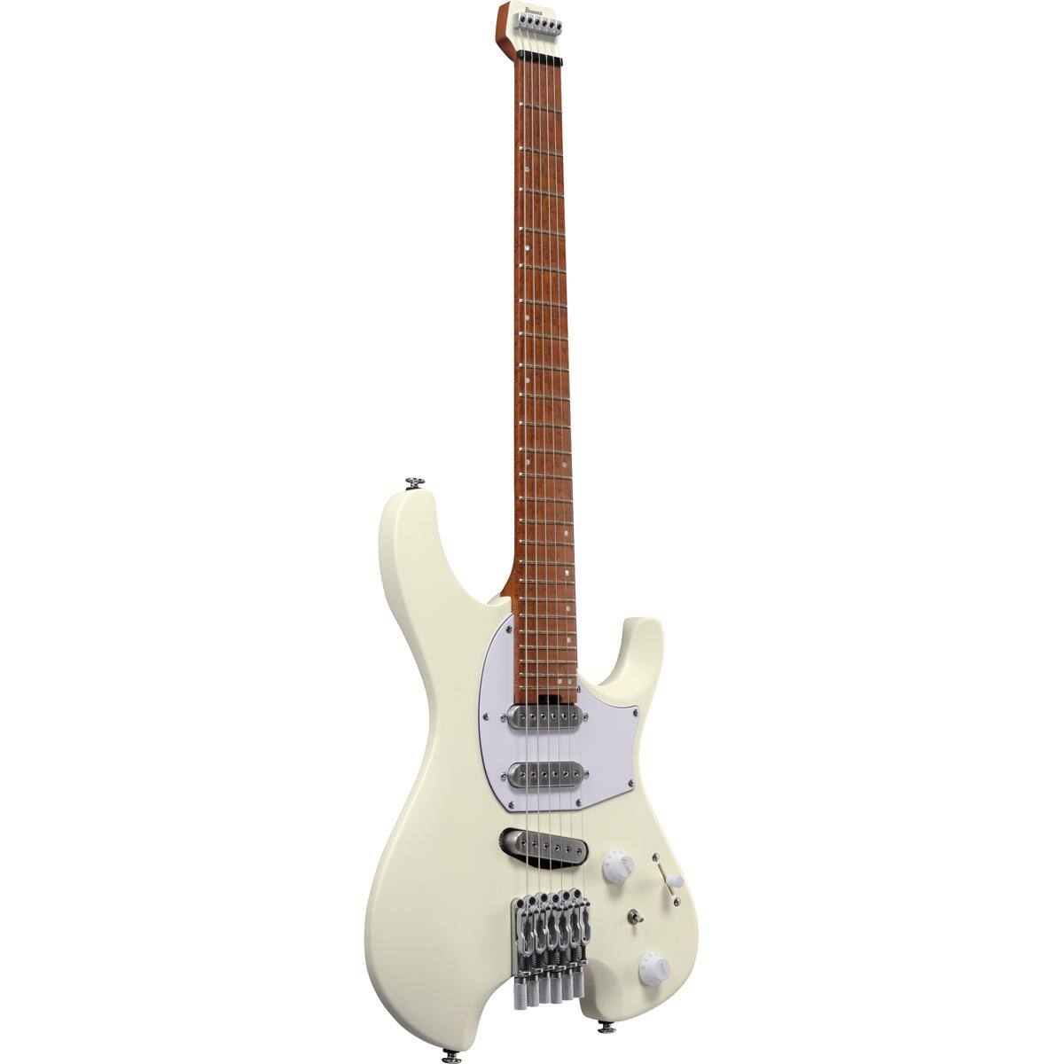 Alt View 2. Ibanez - Ibanez Ichika Signature Series ICHI10 Electric Guitar, Vintage White Matte.