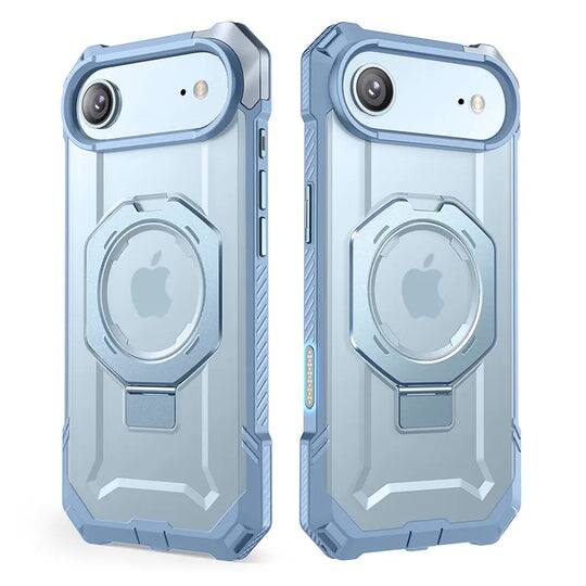 Left. SUPCASE - UB Grip Rugged MagSafe Case for iPhone 17 Air – Heavy-Duty Protection with Magnetic Charging Support - Artic.
