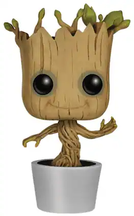 Funko - POP! Marvel: Guardians of the Galaxy - Dancing Groot - Collectibles - Multicolor