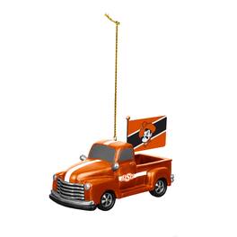 Evergreen Enterprises - Oklahoma State Cowboys 3" Rally Truck Two-Piece Ornament Set - Multicolor