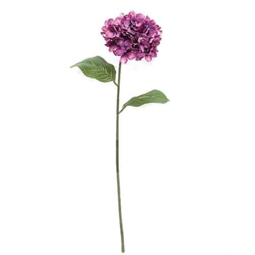 BreeBe - Hydrangea Stem - 28" - Purple