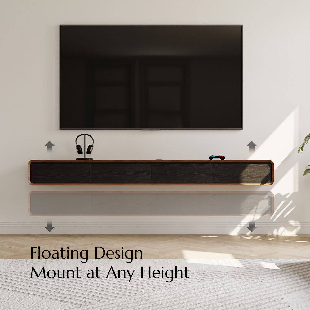 Floating Design  
Mount at Any Height
