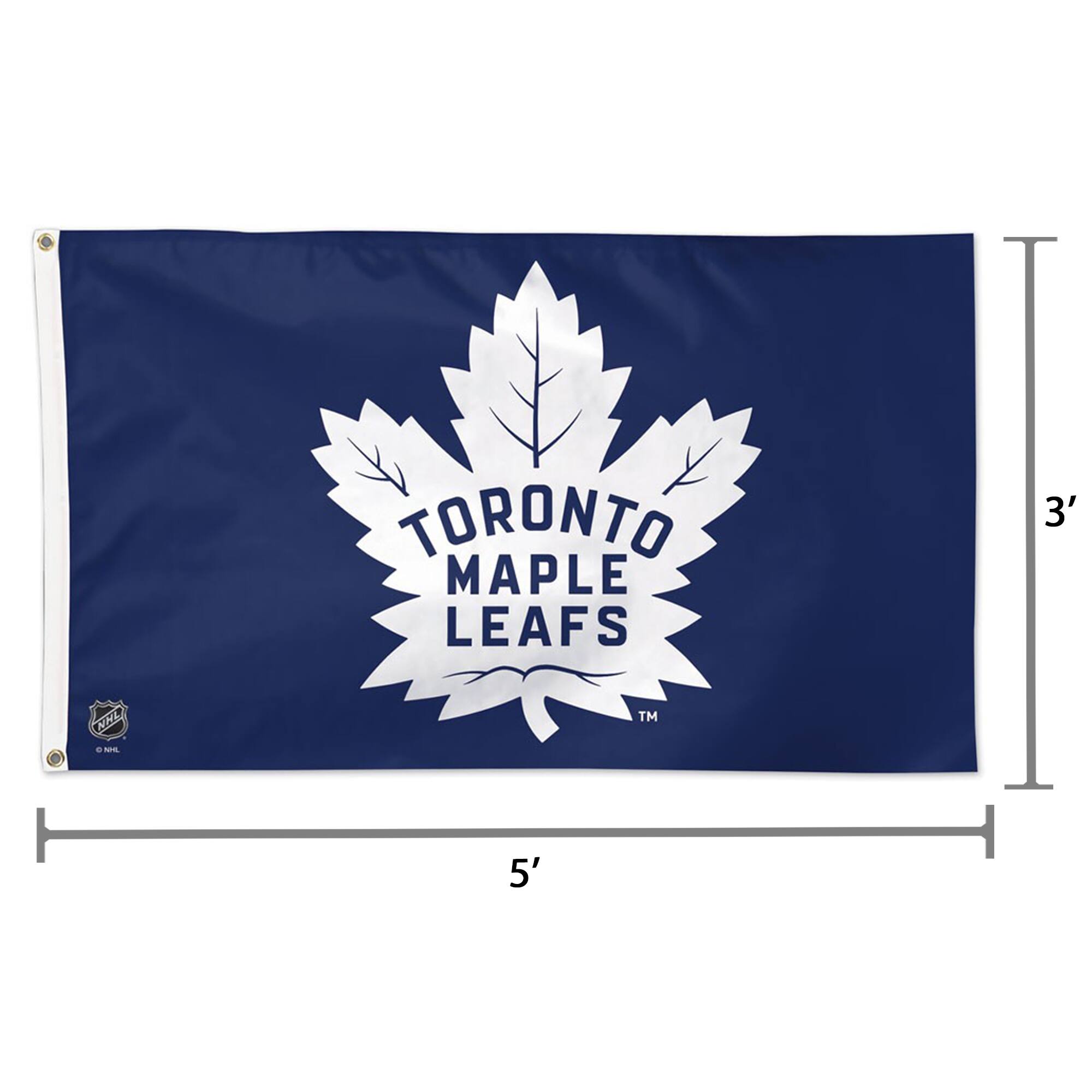 TORONTO MAPLE LEAFS  
NHL  
3' x 5'