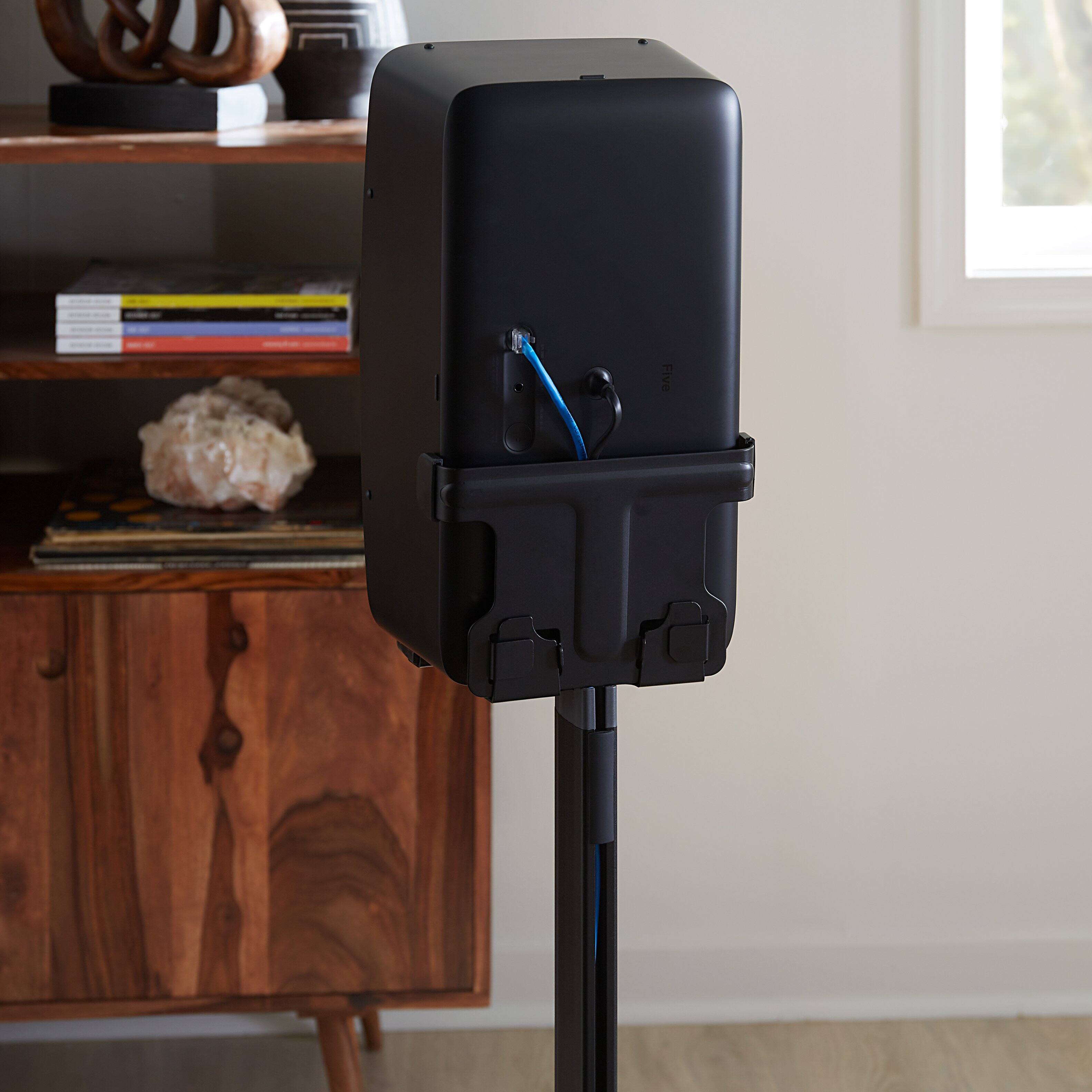 Back. Sanus - Wireless Speaker Stands Designed for Sonos Five and Play: 5 Speakers - Black.