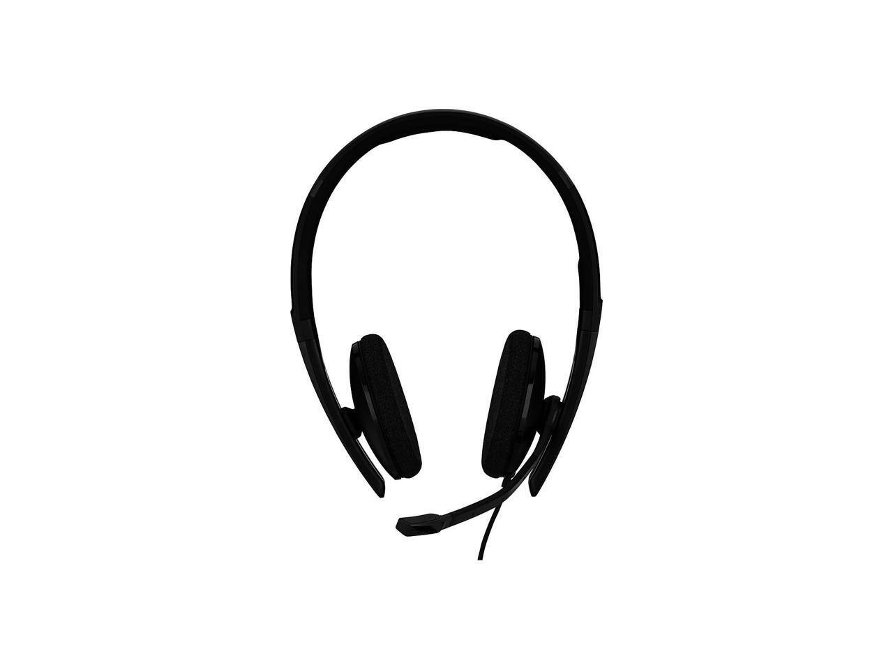 Alt View 10. EPOS - EPOS I Sennheiser ADAPT 160T USB II Stereo Computer Headset Over-the-Head Black (1000901) - Red.