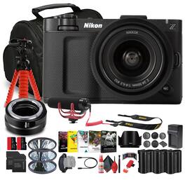 Bundle - Nikon - ZR RED Z 6K Full-Frame Cinema Camera Kit| 4" DCI-P3 Monitor & 24-50mm Lens - Pro
