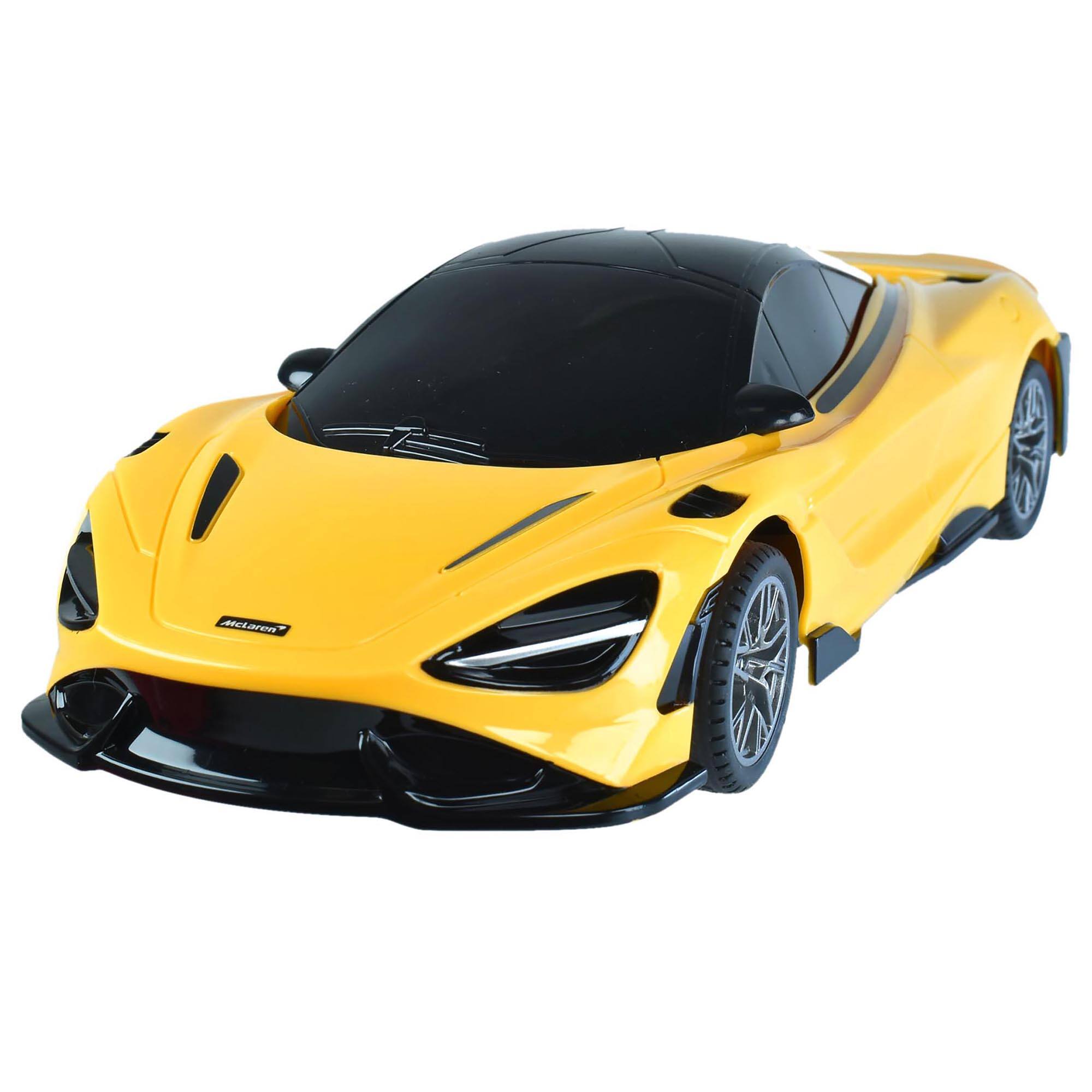 Left. Toy Shock - RC: 1:18 McLaren 765LT - Yellow.