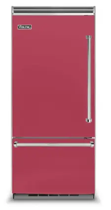 Viking - 5 Series Quiet Cool 20.4 Cu. Ft. Bottom-Freezer Built-In Refrigerator - Valentine
