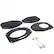 Front. Stinger - Soundbar Speaker Adapters for Select Jeep Wrangler JL and Gladiator JT Vehicles - Black.