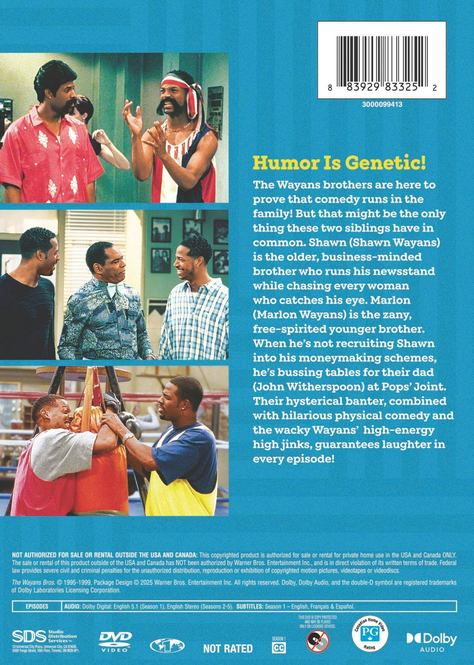 Back. The Wayans Bros. Complete Series [DVD].