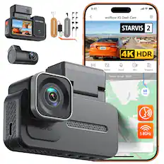 9:41
WOLFBOX
wolfbox-X5 Dash Cam STARVIS 2
3WBX502
4K HDR
Switch
Sound
REC
Snapshot
Pine Book Speed: 68 mph 7832m
46
N
68 mph
S
TRIO CAM
5.8GHz
