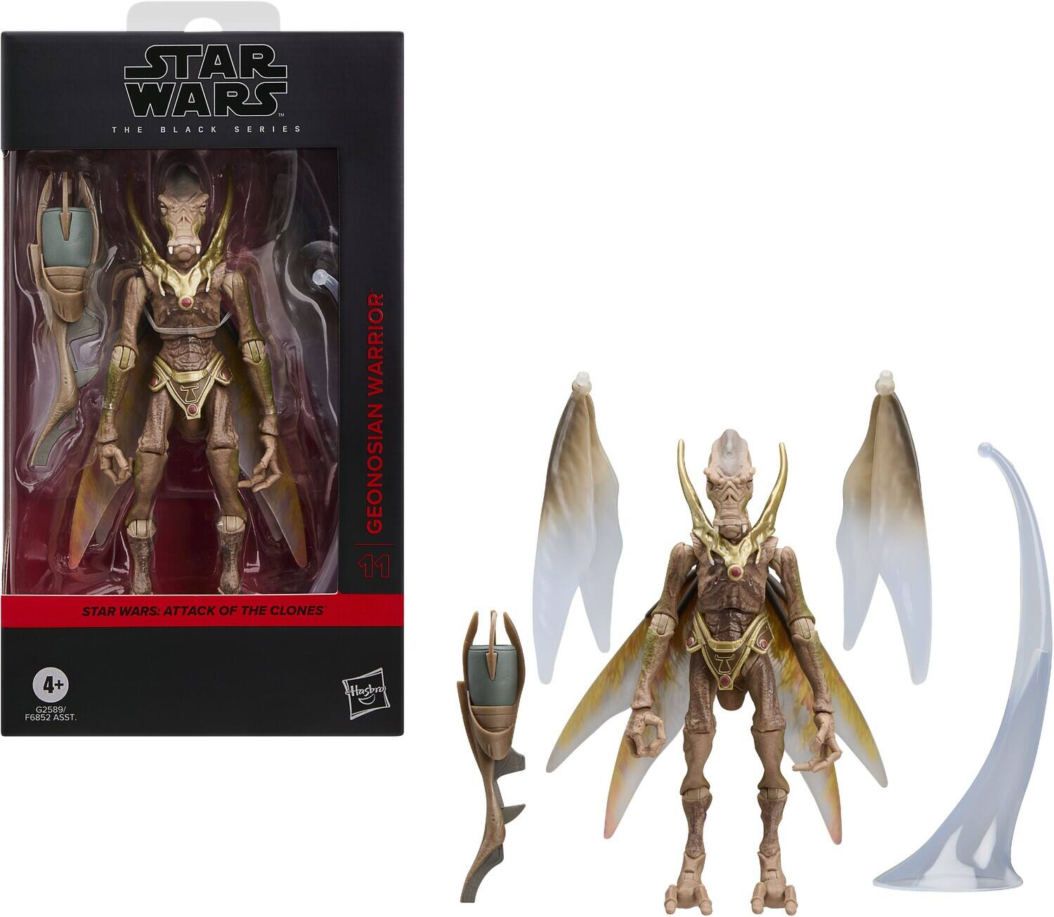 Star Wars: Attack of the Clones - Black Series - Geonosian Warrior Action Figure - COLLECTIBLES