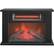 Front. Lifesmart - 1000W Tabletop Infrared Fireplace Space Heater - Black.