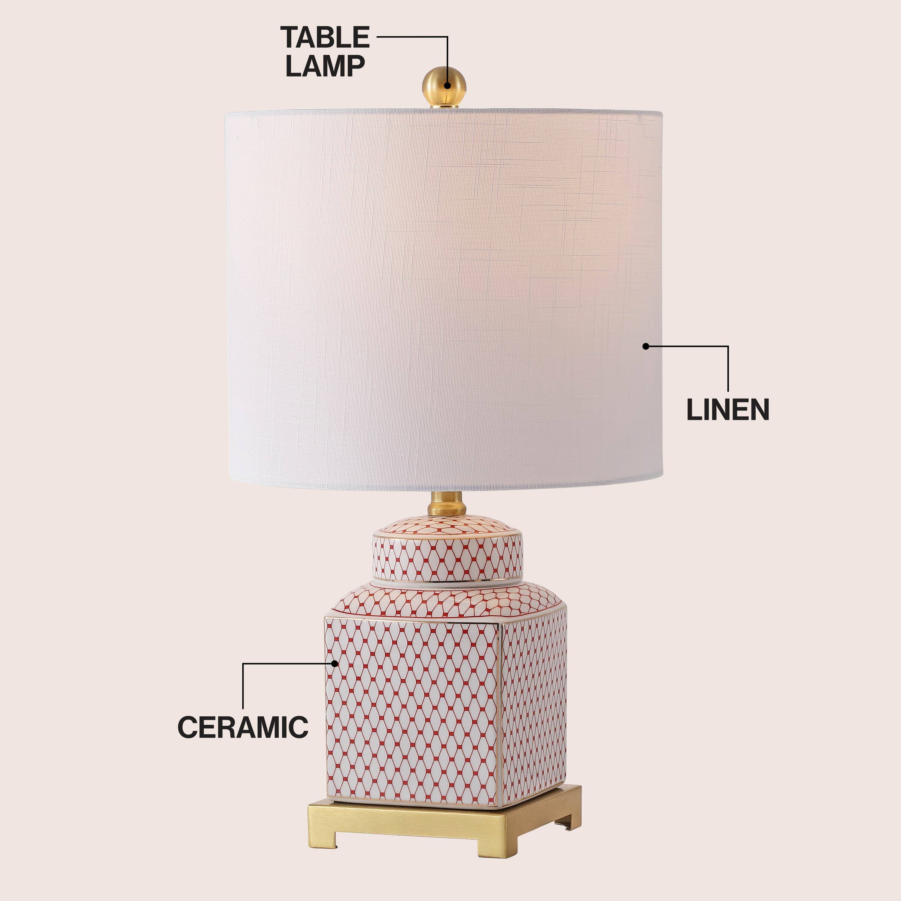 TABLE LAMP  
LINEN  
CERAMIC