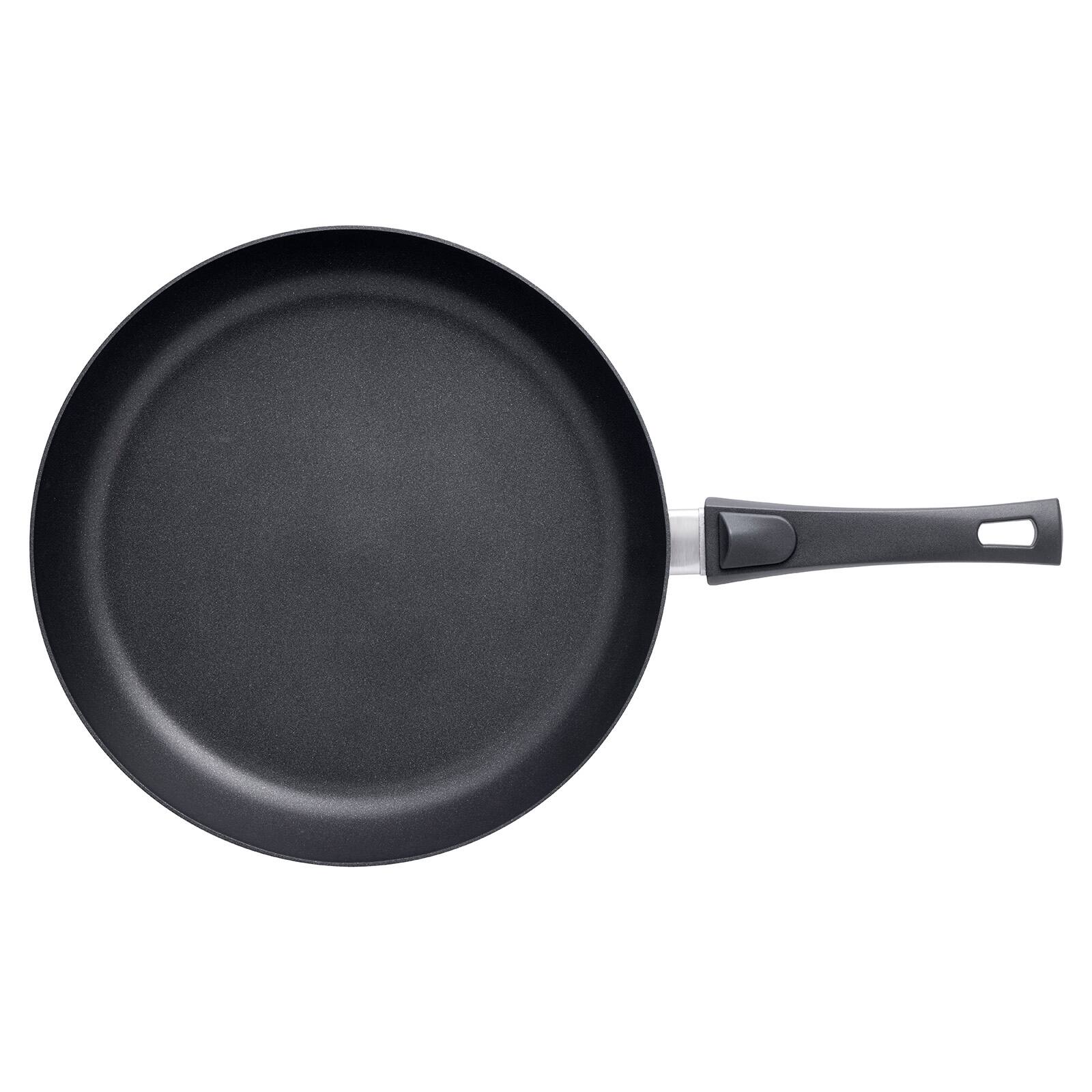 Alt View 2. Scanpan - Urban 12.5-Inch Nonstick Fry Pan with Detachable Handle - Black.