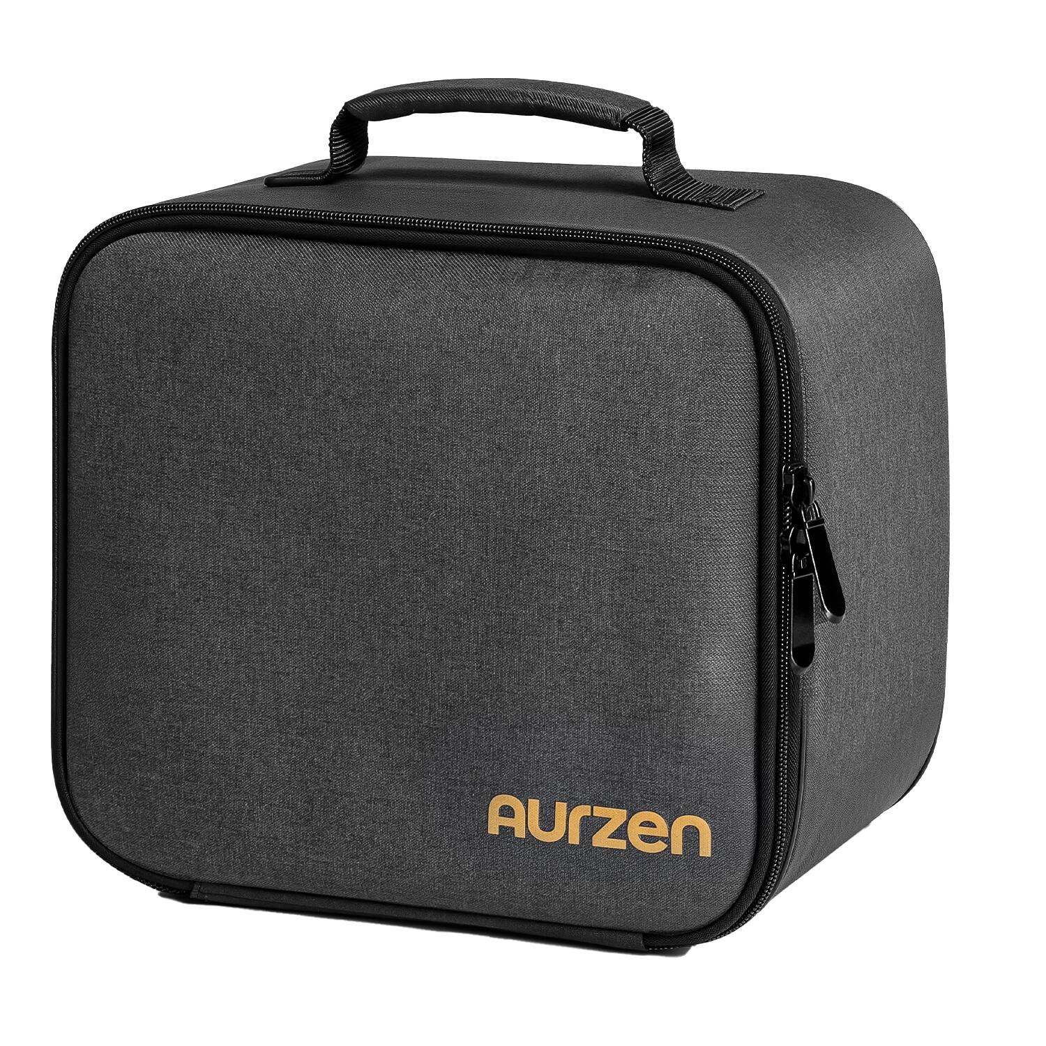 Angle. Aurzen - Aurzen Projector Carrying Case, Portable Travel Bag with Accessory Pockets, Compatible with Aurzen D1/D1 Pro, TMY, Epson - Black.