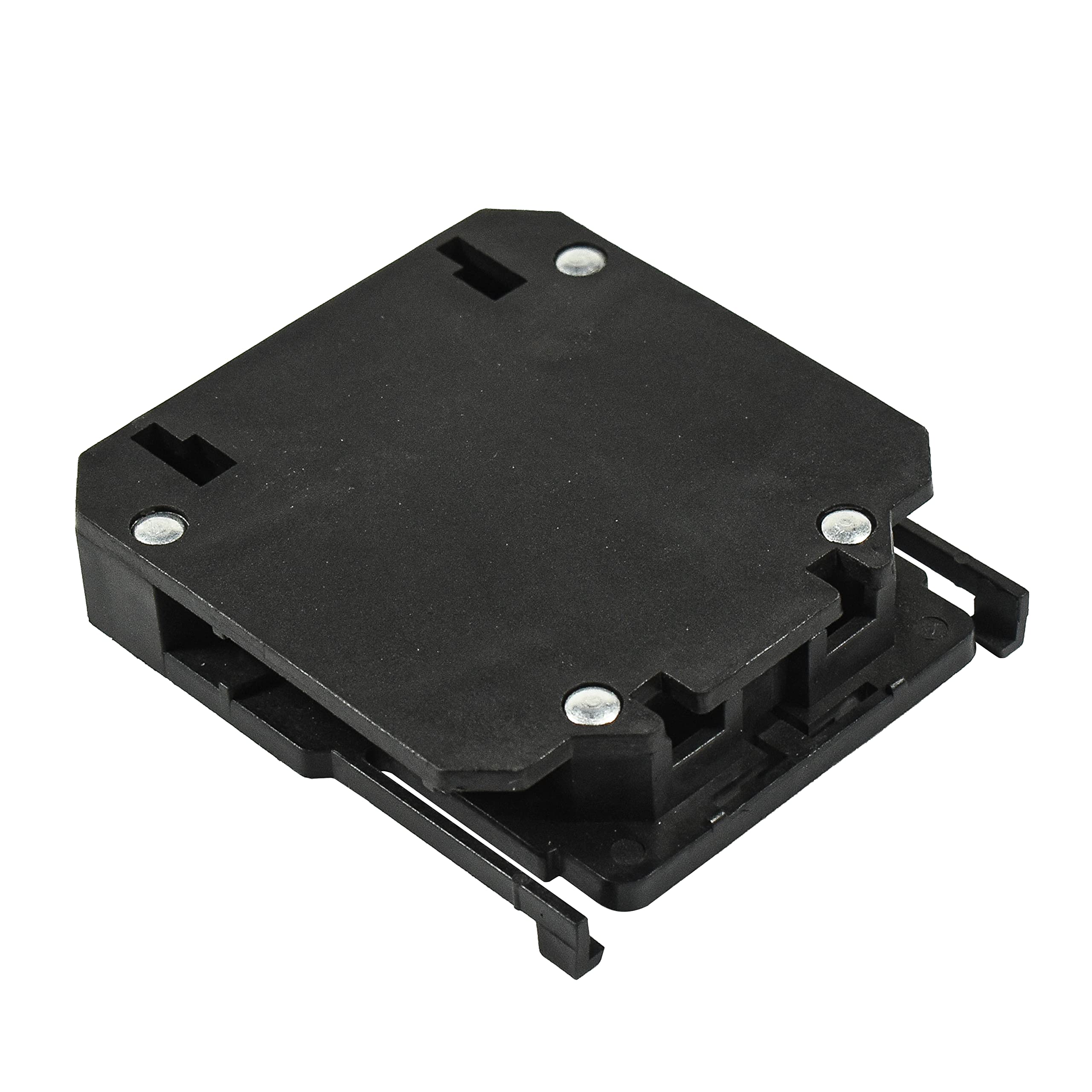 Left. HQRP - Auxiliary Switch Replacement for SA1Z600VS - 10 A 600 VAC 1NO-1NC #6-32 Screw Terminals Contactor - Black.