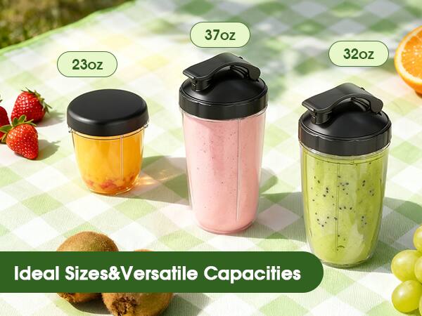 Ideal Sizes & Versatile Capacities

23oz  
37oz  
32oz