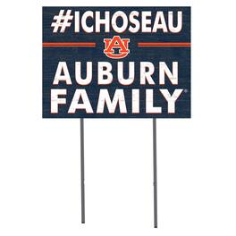 Jardine - Auburn Tigers 18'' x 24'' I Chose Lawn Sign - Navy