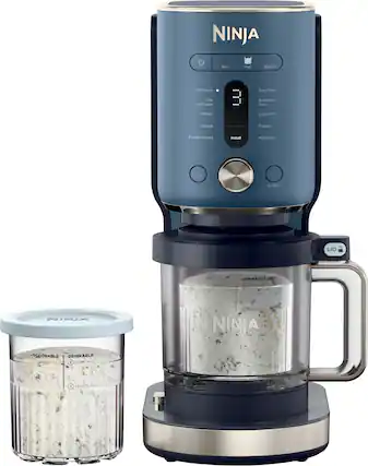 NINJA Top Full Bottom Ice Cream Dairy Free Lite Ice Cream Smoothie Bowl Gelato CreamiFi Sorbet Frappe Frozen Yogurt Install Milkshake +ix-le Re-Spin SP LID - SEOOPAGE DRINKABLE MAX FOL- NINI- REEZEES NINJA SCOOPABLE DRINKABLE ex FILL 2 POB-IN I FREEZE FILL