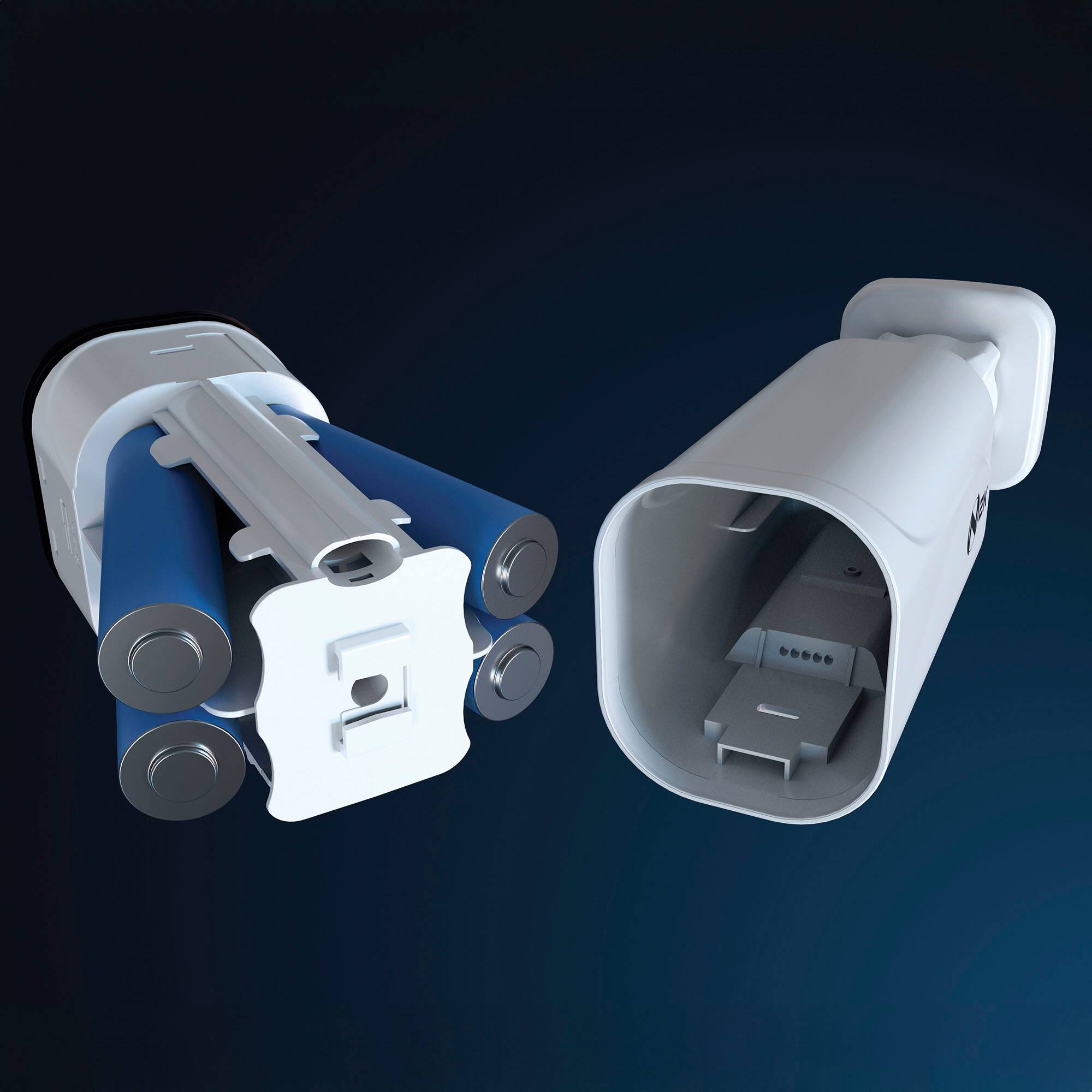 Alt View 17. Night Owl - 8-Channel, 4-Camera Indoor/Outdoor Wire Free 2K 64GB Security System - White.