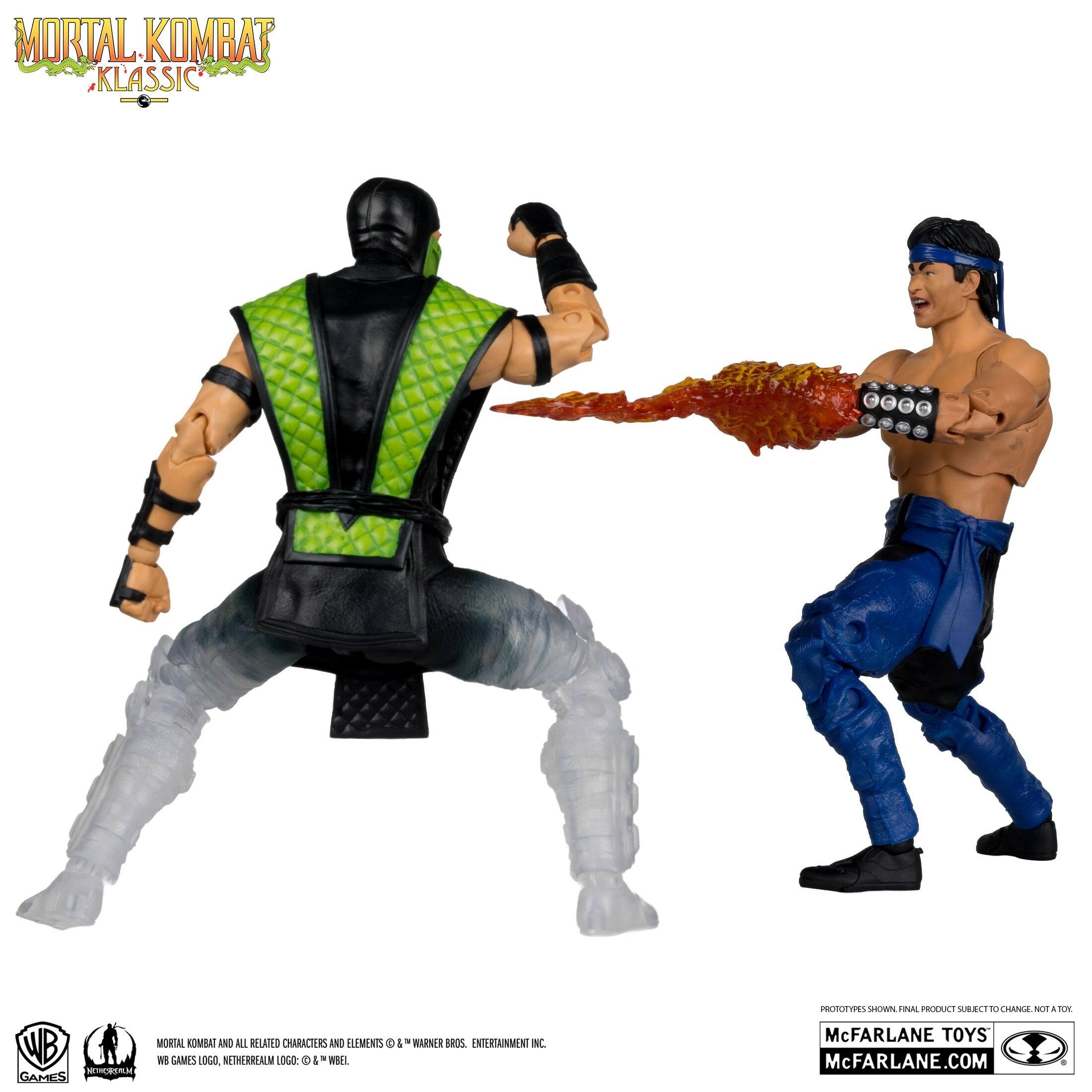 MORTAL KOMBAT KLASSIC WB niribe GAMES MORTAL KOMBAT AND ALL RELATED CHARACTERS AND ELEMENTS D 4 . WARNER BROS ENTERTAINMENT INC. WB GAMES LOGO, NETHERREALM LOGO: © & ™ WBIE. PROTOTYPES SHOWN. FINAL PRODUCT SUBJECT TO CHANGE. NOT A TOY. McFARLANE TOYS McFARLANE.COM