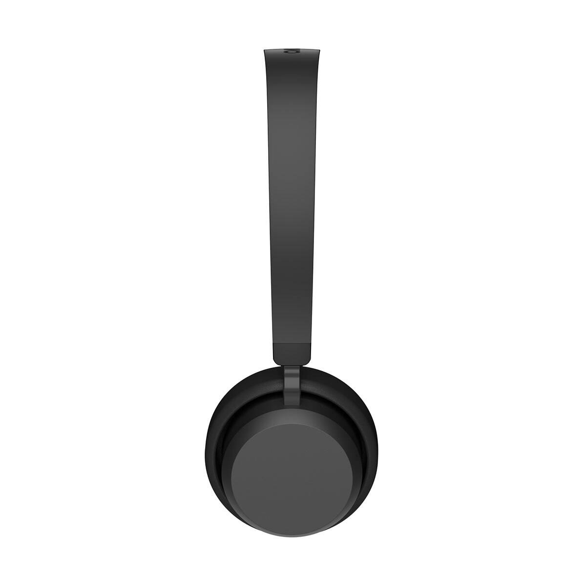 Alt View 9. Lenovo - Lenovo Wireless Closed-Back On-Ear Stereo Headset - Black.