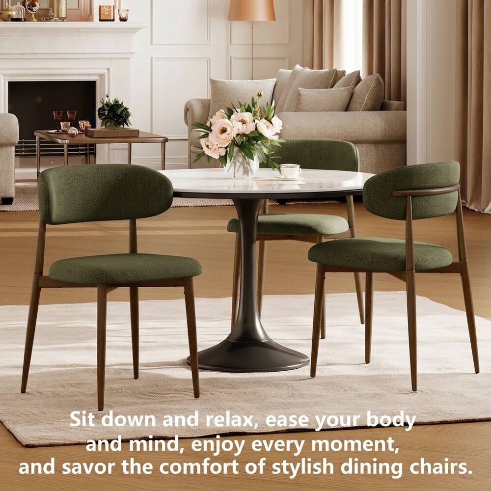 Sit down and relax, ease your body and mind, enjoy every moment, and savor the comfort of stylish dining chairs.