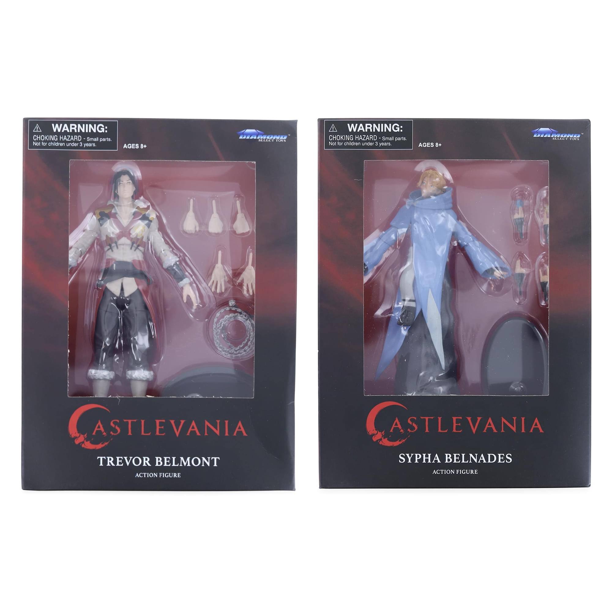Diamond Select Toys - Castlevania 7 Inch Action Figures Set of 2 | Sypha Belnades & Trevor Belmont