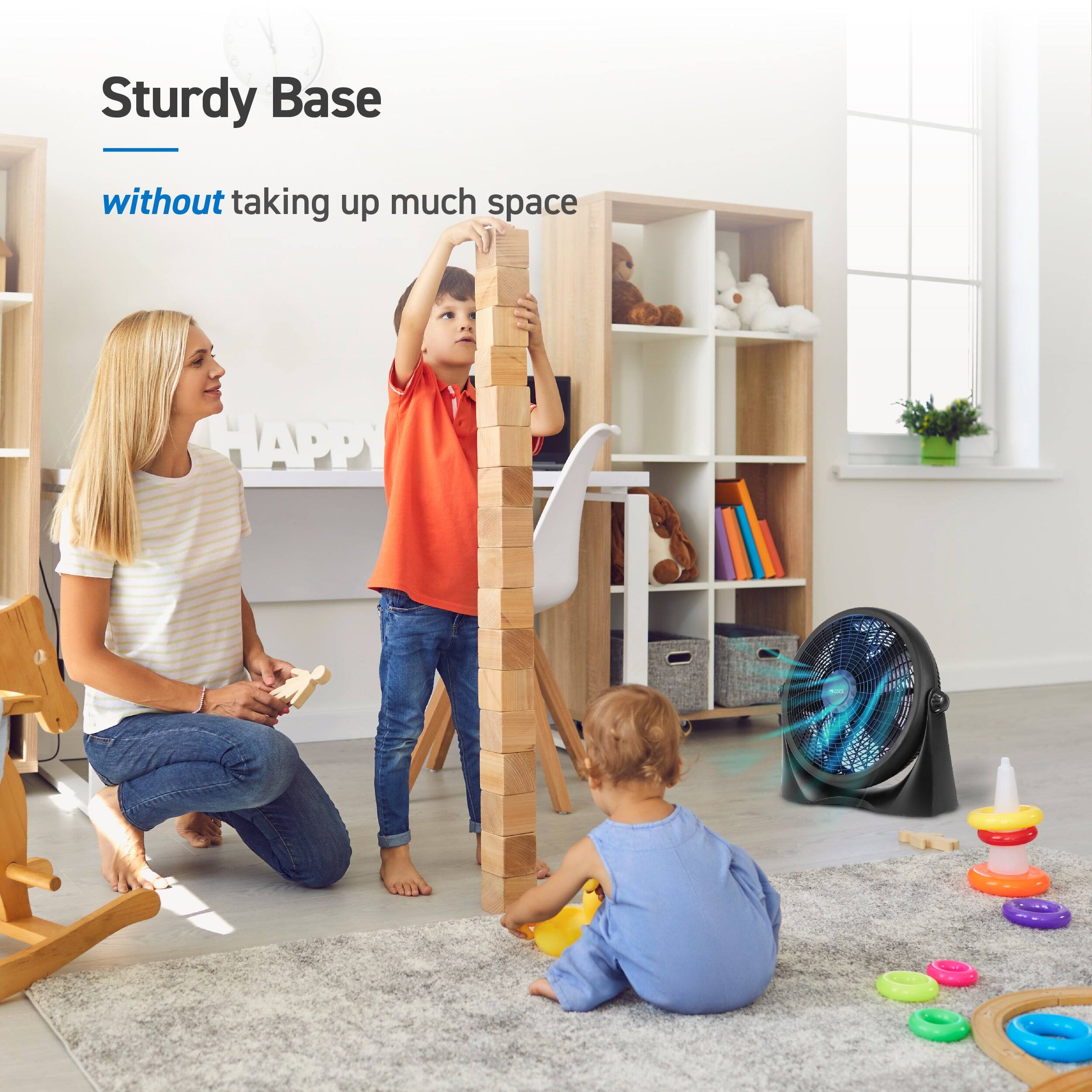 Sturdy Base without taking up much space