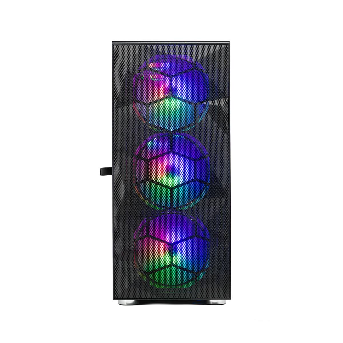 Left. Skytech Gaming - Skytech STORM - AMD Ryzen 7 5700, 7600, 32GB 3200 MHz DDR4 SDRAM, 650W GOLD PSU - Black.