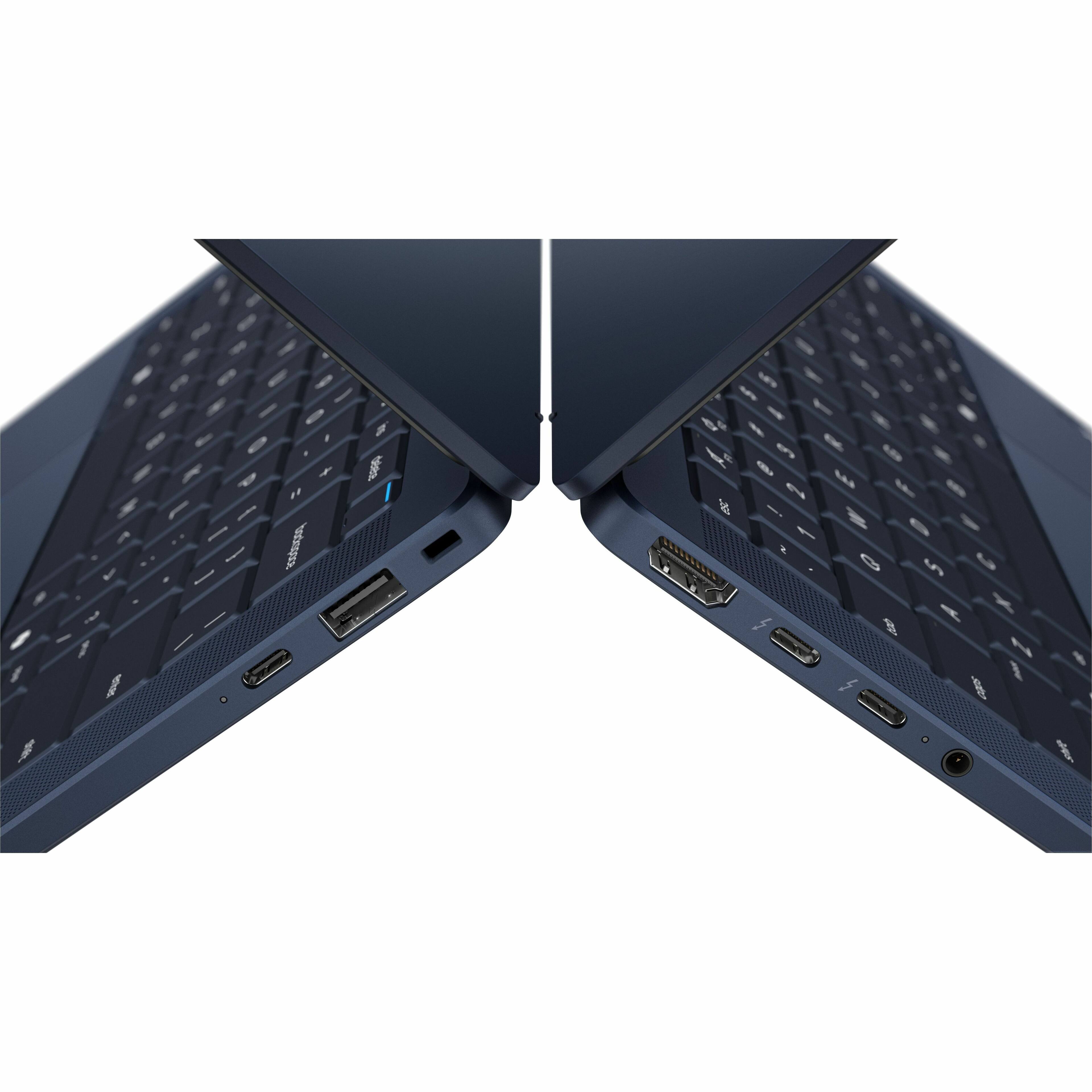 Alt View 21. HP - EliteBook X G2i 14" IPS 1920 x 1200 (WUXGA) Touch Screen Laptop - Intel Core Ultra 7 with 32GB Memory - 512 GB SSD - Atmospheric Blue, Blue.