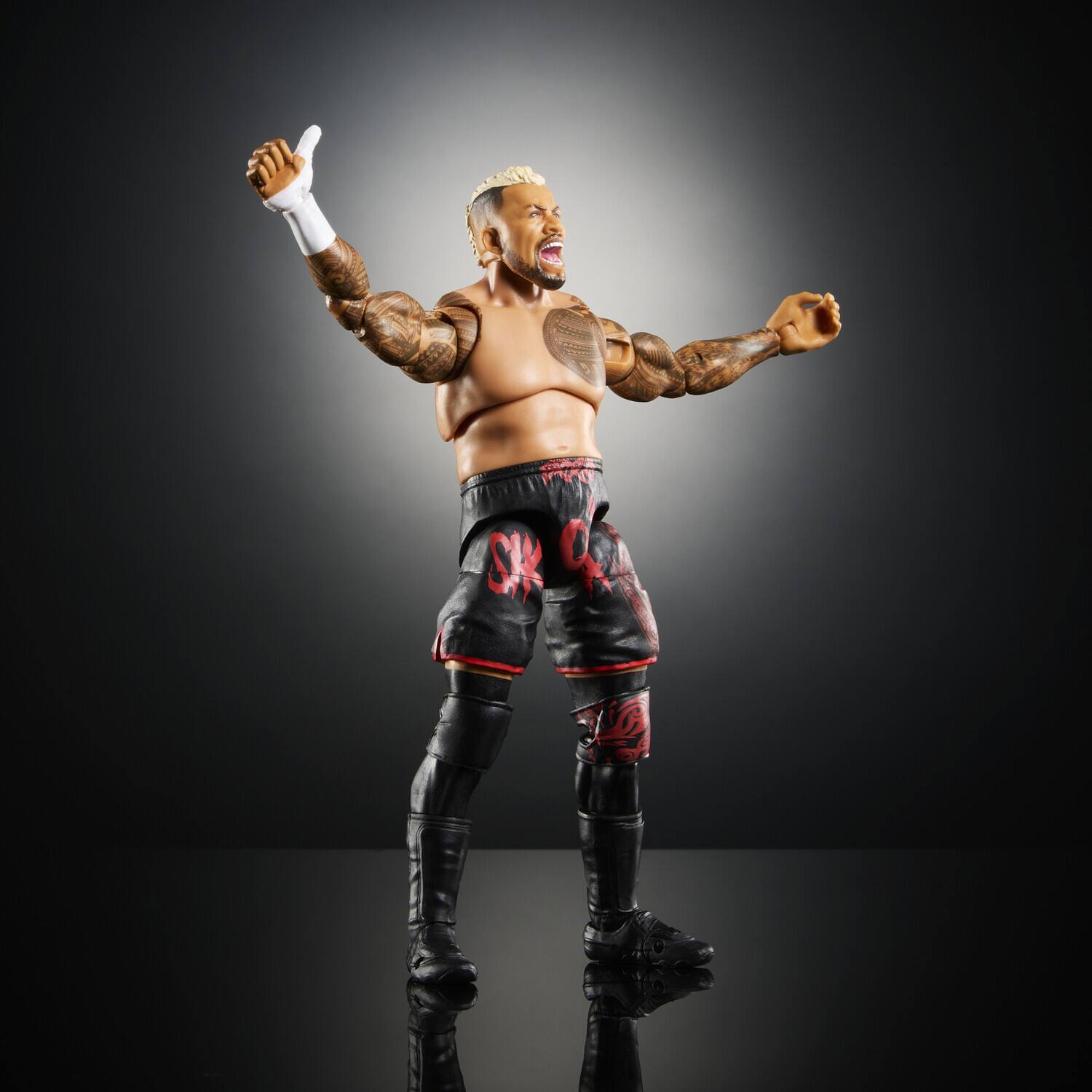 Alt View 2. Mattel - Mattel Collectible - WWE Ultimate Edition 6" Solo Sikoa Action Figure   - Collectibles - Multicolor.