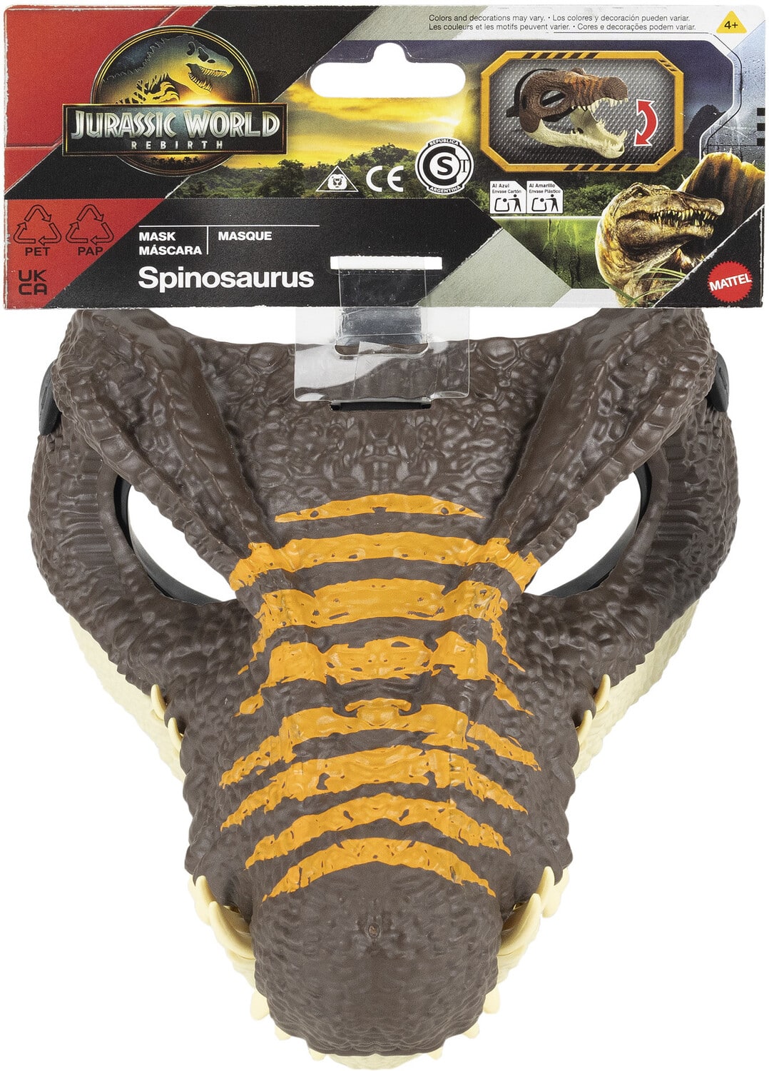 Mattel - Jurassic World: Rebirth Basic Mask Spinosaurus - COLLECTABLES - Multicolor