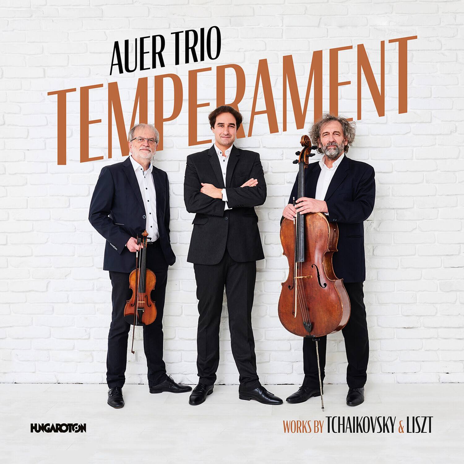 AUER TRIO  
TEMPERAMENT  

WORKS BY TCHAIKOVSKY & LISZT  

HUNGAROTON