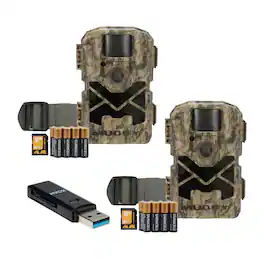 Muddy - Pro Cam 28 Trail Camera Combo with Batteries, SD Card, and Card Reader