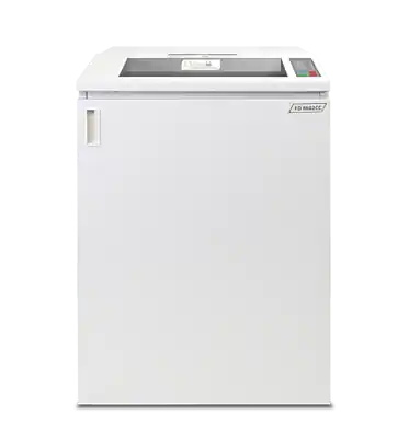 Front. Formax - OnSite Office 8602CC 35-Sheet Cross-Cut Commercial Shredder (FD8602CC) - Gray.