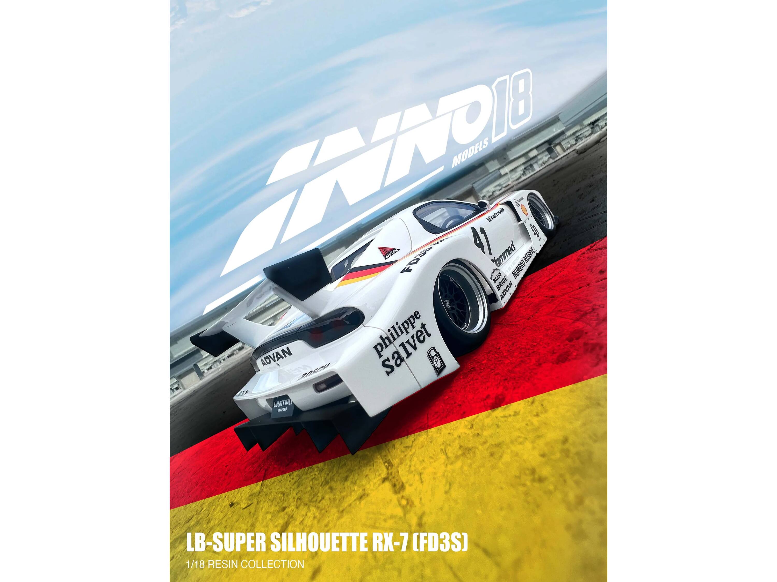 1/18 MODELS LB-SUPER SILHOUETTE RX-7 (FD3S) 1/18 RESIN COLLECTION