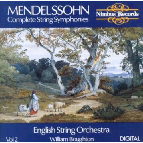 MENDELSSOHN  
Complete String Symphonies  

Nimbus Records  

English String Orchestra  
William Boughton  

Vol 2  

DIGITAL