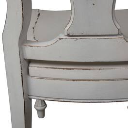 Liberty Furniture Industries - Magnolia Manor Splat Back Side Chair (RTA) in Antique - White