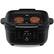 Angle. Instant Pot - 6-in-1 Smokeless Indoor Grill & Air Fryer with OdorErase Technology - Black.